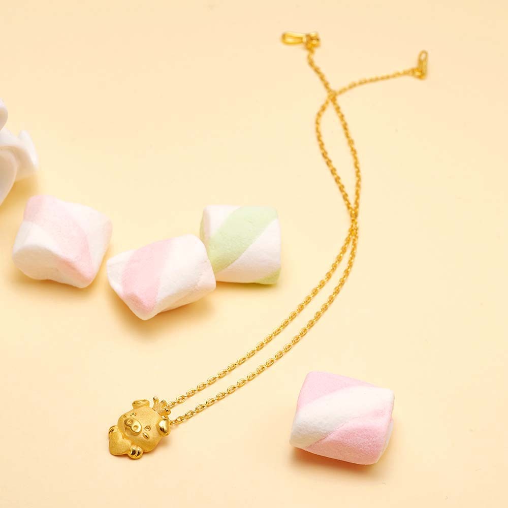 왕관 꿀꿀 돌 목걸이 요약정보 및 구매