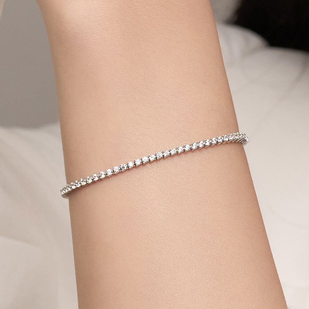 모이사나이트 다이아몬드 테니스 팔찌 3발 1.7mm (소) 요약정보 및 구매