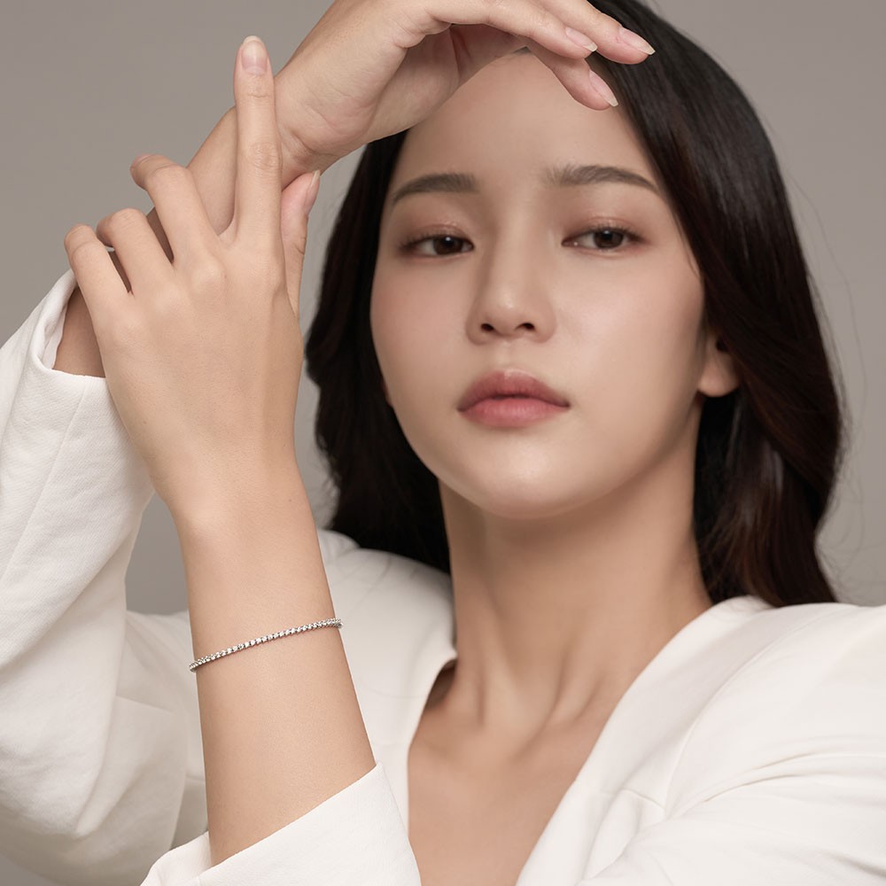 모이사나이트 다이아몬드 테니스 팔찌 3발 1.7mm (소) 요약정보 및 구매