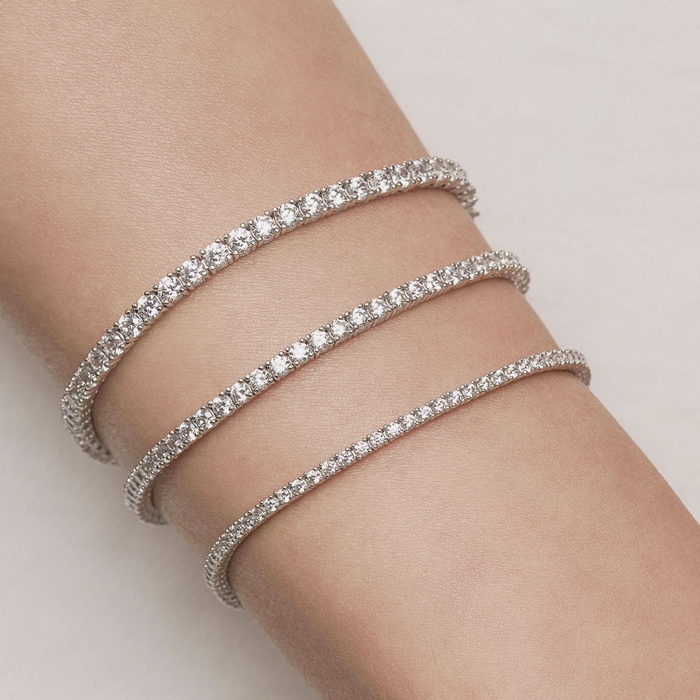 모이사나이트 다이아몬드 테니스 팔찌 4발 1.7mm (소) 요약정보 및 구매