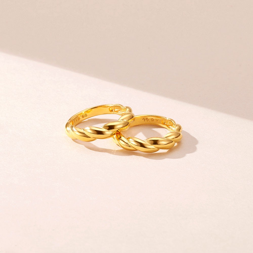 크루아상 쌍가락지 반지 요약정보 및 구매