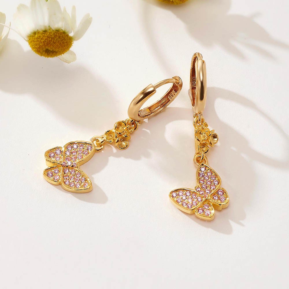 나비 꽃 원터치 귀걸이 요약정보 및 구매