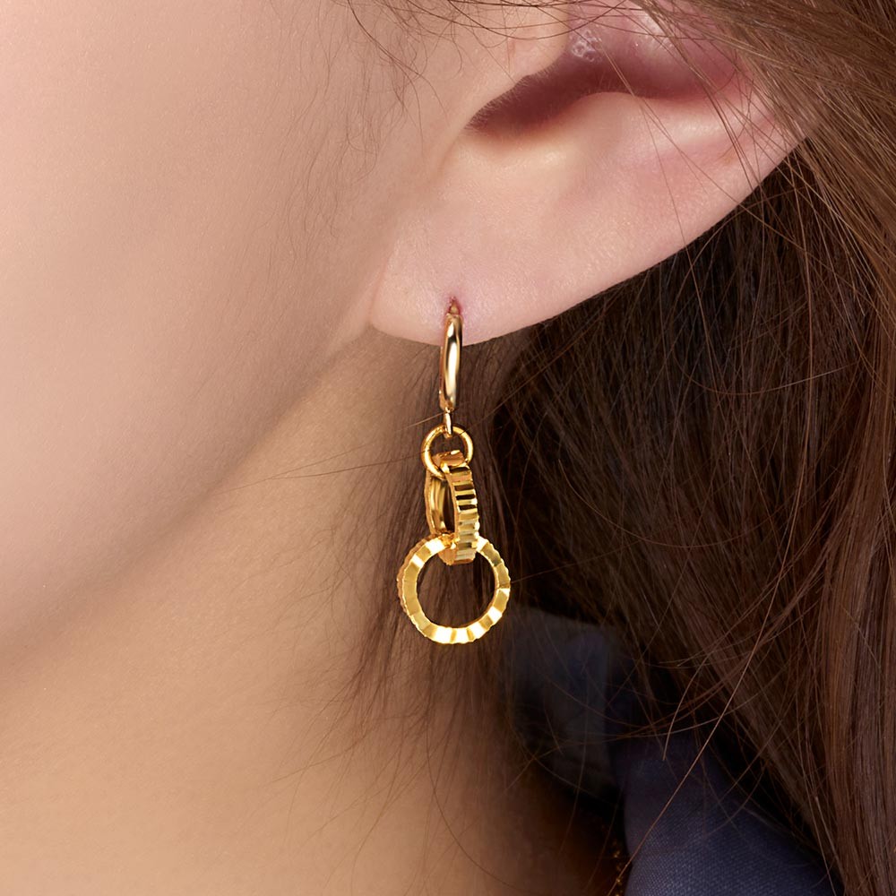 더블 투 링 원터치 귀걸이 요약정보 및 구매