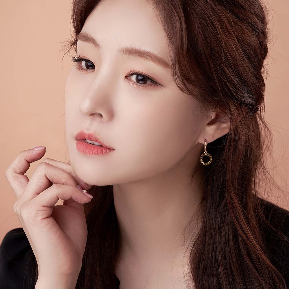 로마자 라운드 원터치 귀걸이 요약정보 및 구매