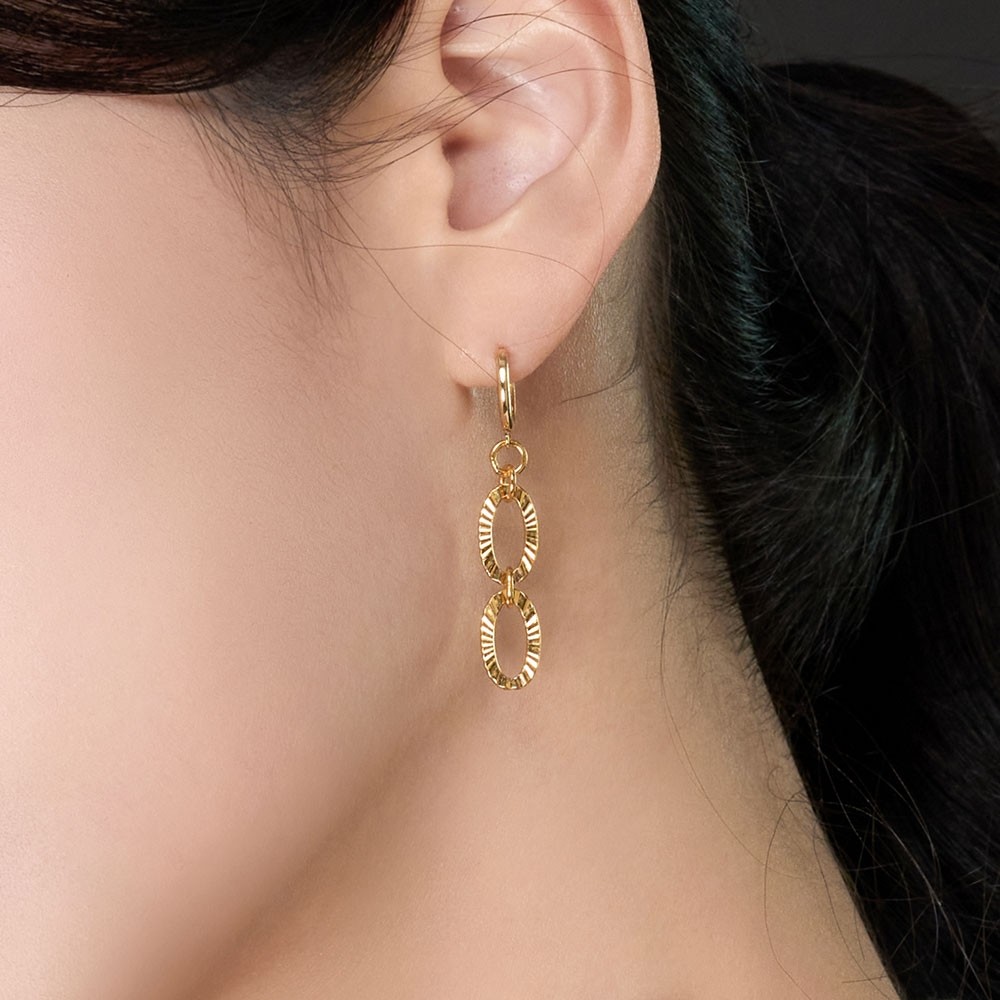 반짝 더블 라운드 원터치 귀걸이 요약정보 및 구매