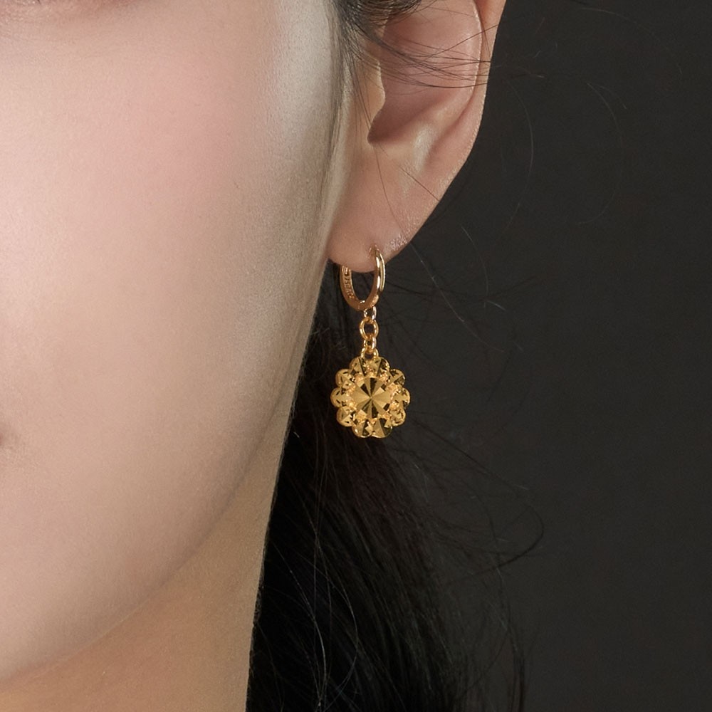 반짝 써클 꽃 원터치 귀걸이요약정보 및 구매