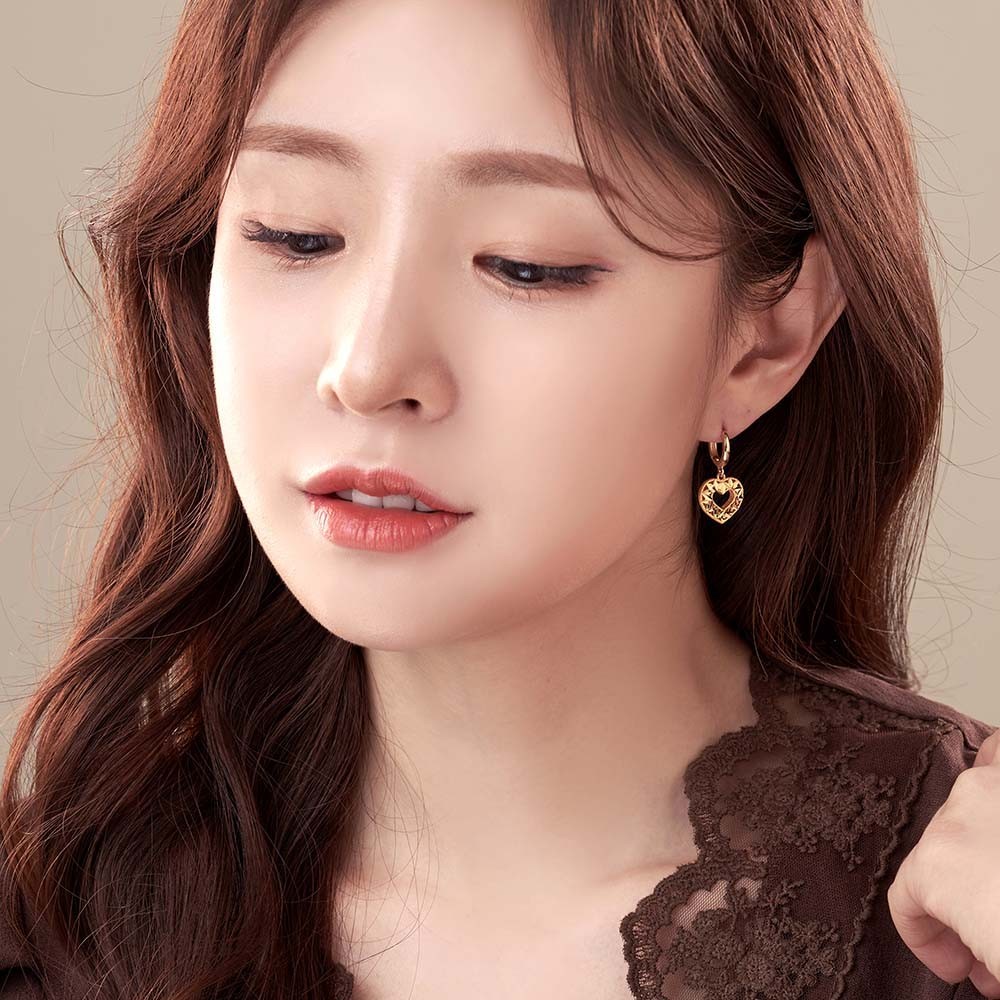 투 하트 컷팅 원터치 귀걸이 요약정보 및 구매