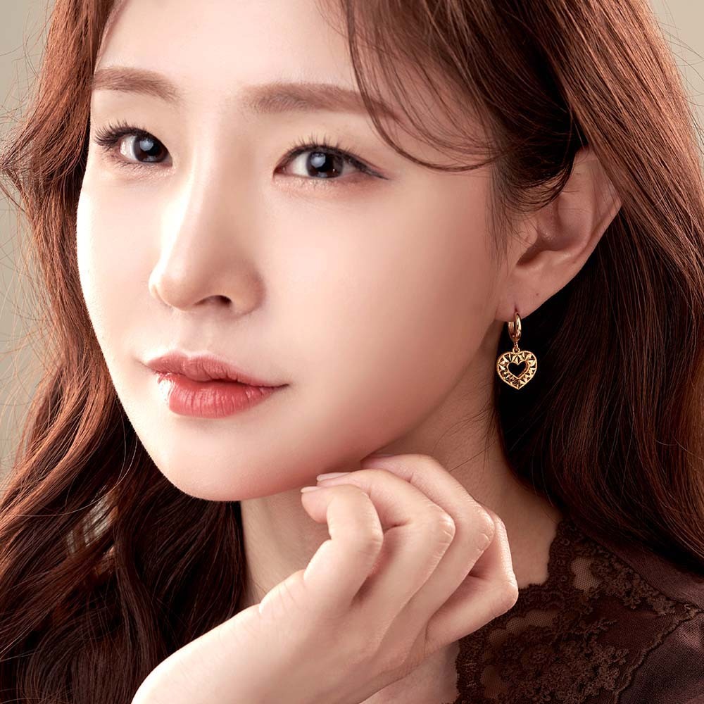 투 하트 컷팅 원터치 귀걸이 요약정보 및 구매