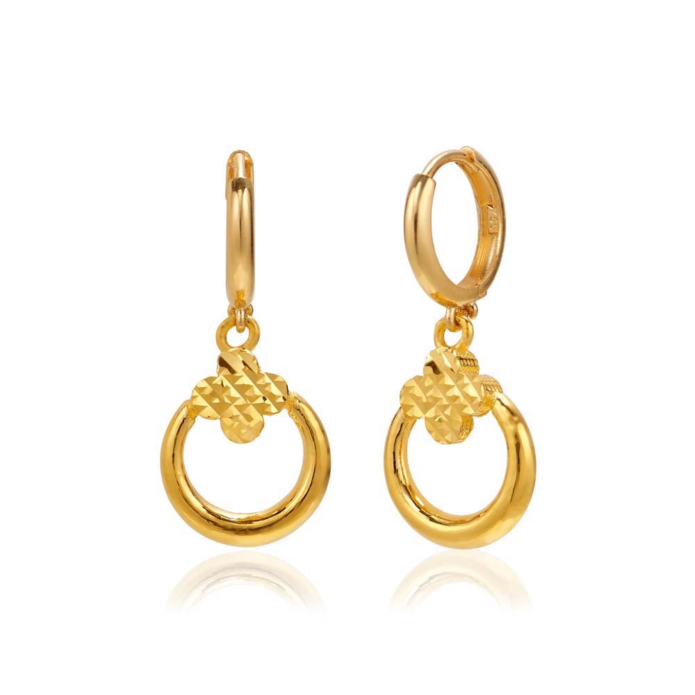 플라워 라운드 원터치 귀걸이 요약정보 및 구매