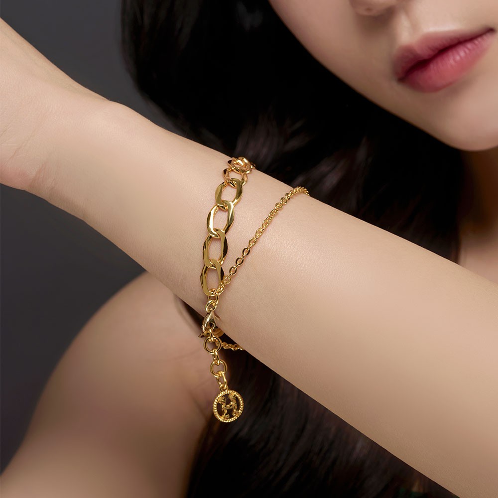 H 코인 두줄 체인 팔찌 요약정보 및 구매