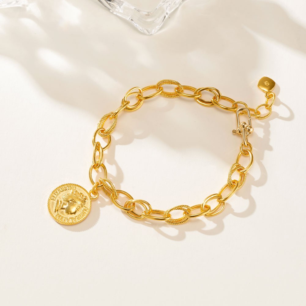 볼드 더블 체인 코인 팔찌 요약정보 및 구매