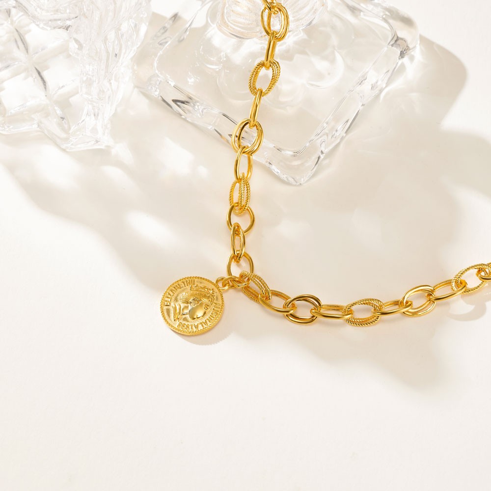 볼드 더블 체인 코인 팔찌 요약정보 및 구매