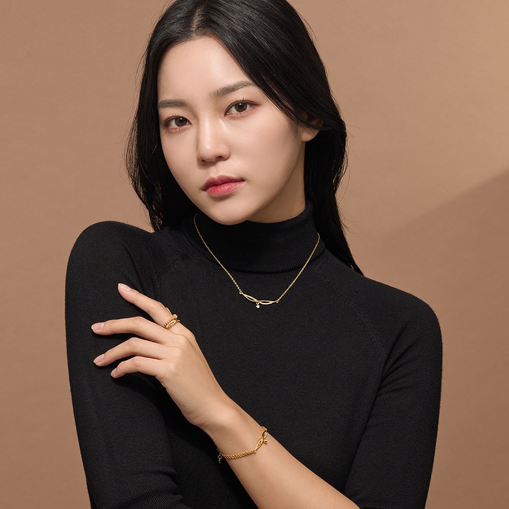 크로스 꼬임 보석 목걸이 요약정보 및 구매