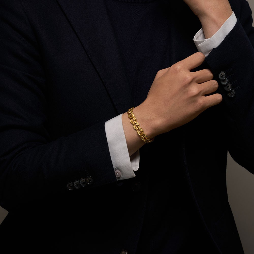 컷팅 웨이브 체인 팔찌 요약정보 및 구매