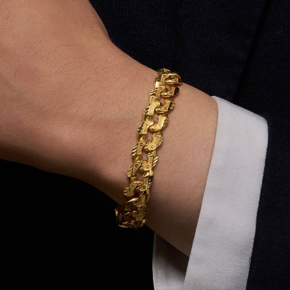 써클 컷팅 라운드 체인 팔찌 요약정보 및 구매