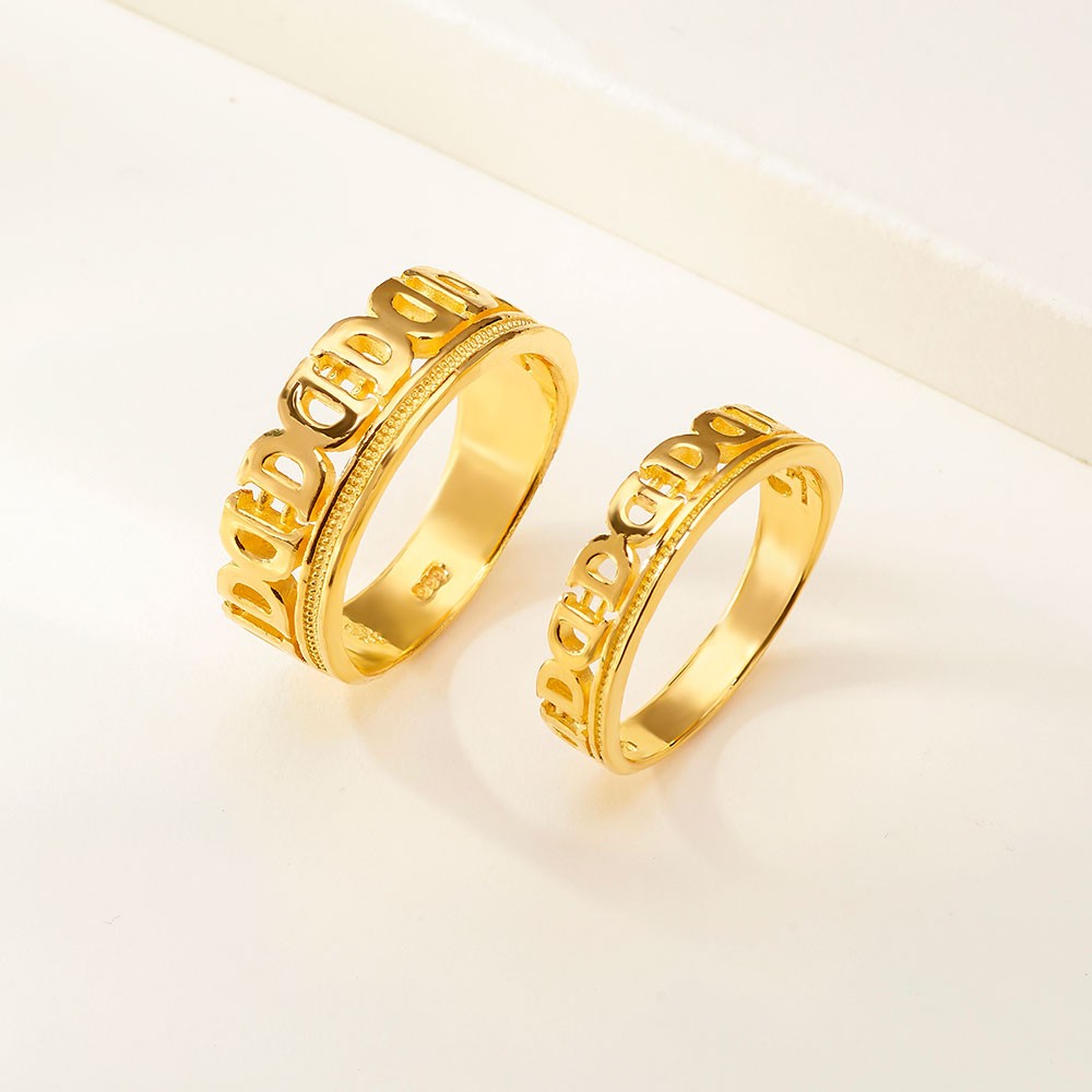 라인 D 체인 커플 반지 요약정보 및 구매